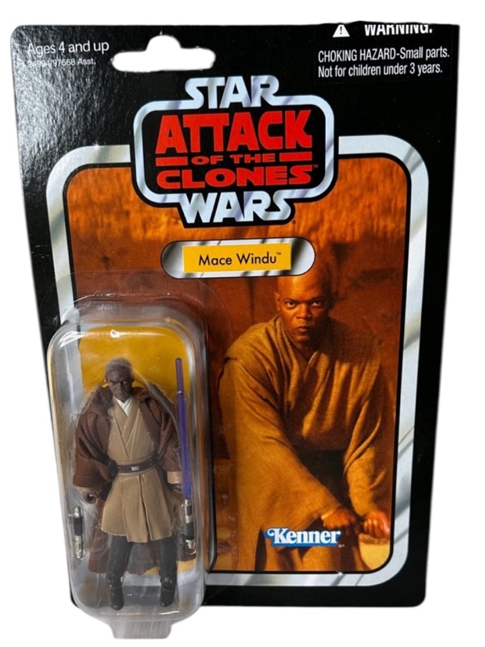 Hasbro Star Wars Vintage Collection Mace Windu 2011 VC35 Action Figure New!‎